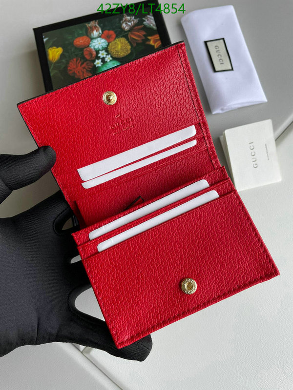 Gucci Bag-(4A)-Wallet-,Code: LT4854,$ 55USD