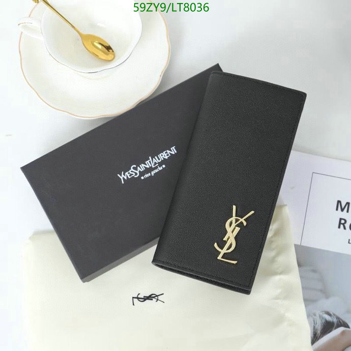 YSL Bag-(4A)-Wallet-,Code: LT8036,$ 77USD