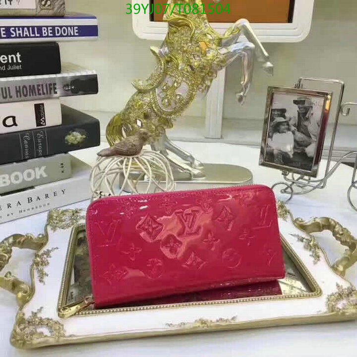 LV Bags-(4A)-Wallet-,Code: T081504,$ 51USD