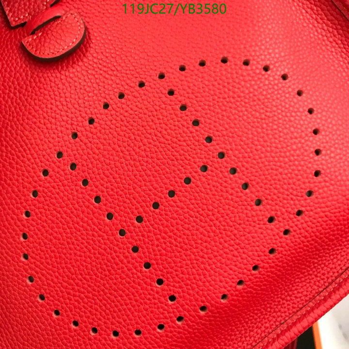 Hermes Bag-(4A)-Evelyne-,Code: YB3580,$ 155USD