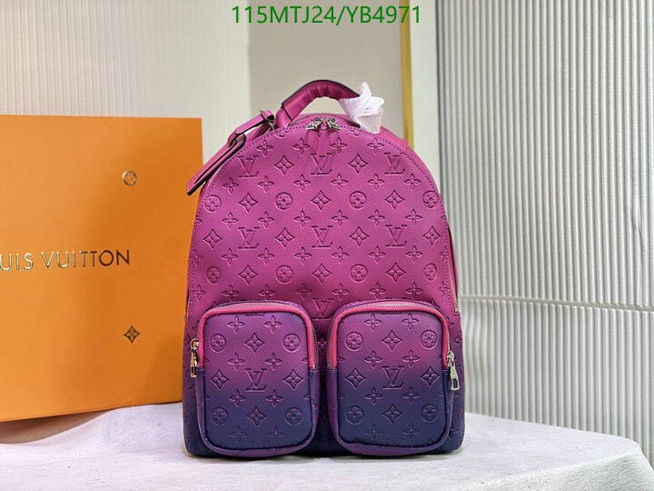 LV Bags-(4A)-Backpack-,Code: YB4971,$ 150USD