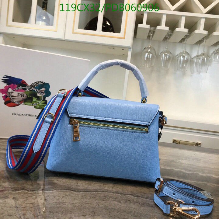 Prada Bag-(4A)-Handbag-,Code: PDB060906,$ 155USD