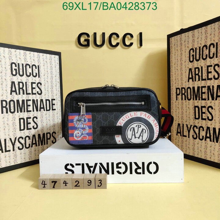 Gucci Bag-(4A)-Diagonal-,Code:BA0428373,$ 90USD