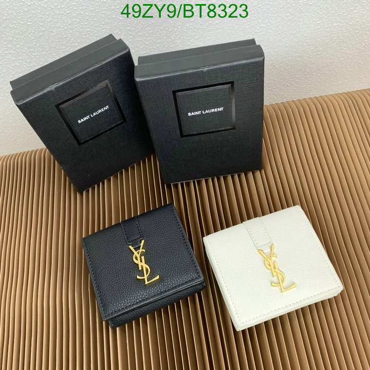 YSL Bag-(4A)-Wallet- Code: BT8323 $ 64USD