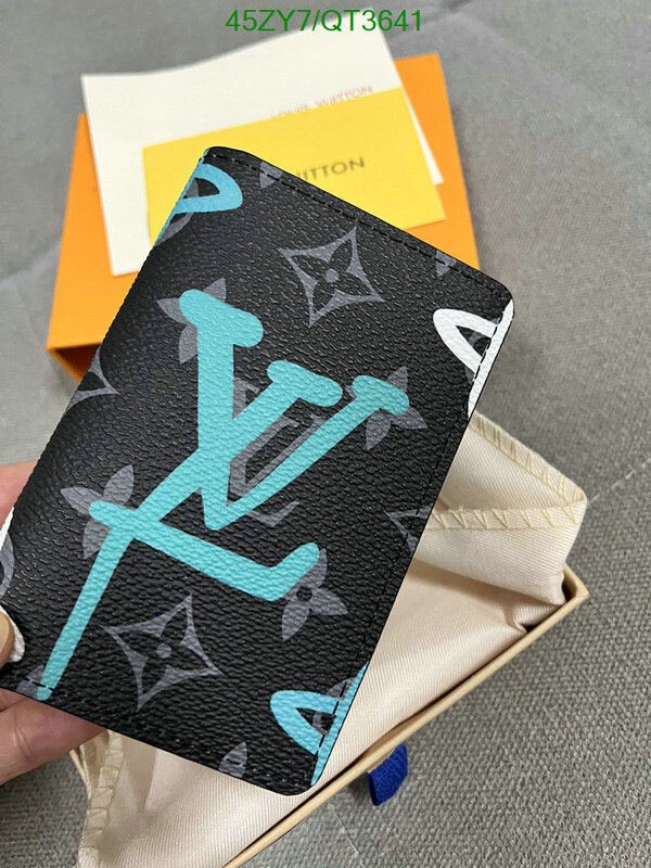 LV Bag-(4A)-Wallet- Code: QT3641 $ 59USD
