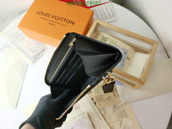 LV Bags-(4A)-Wallet-,Code: LT9187,$ 64USD