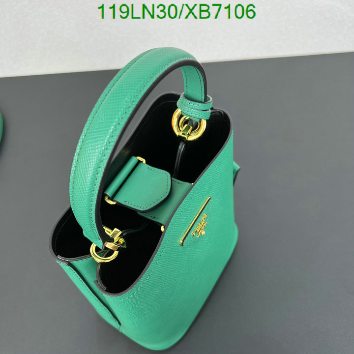 Prada Bag-(4A)-Bucket Bag- Code: XB7106 $ 155USD