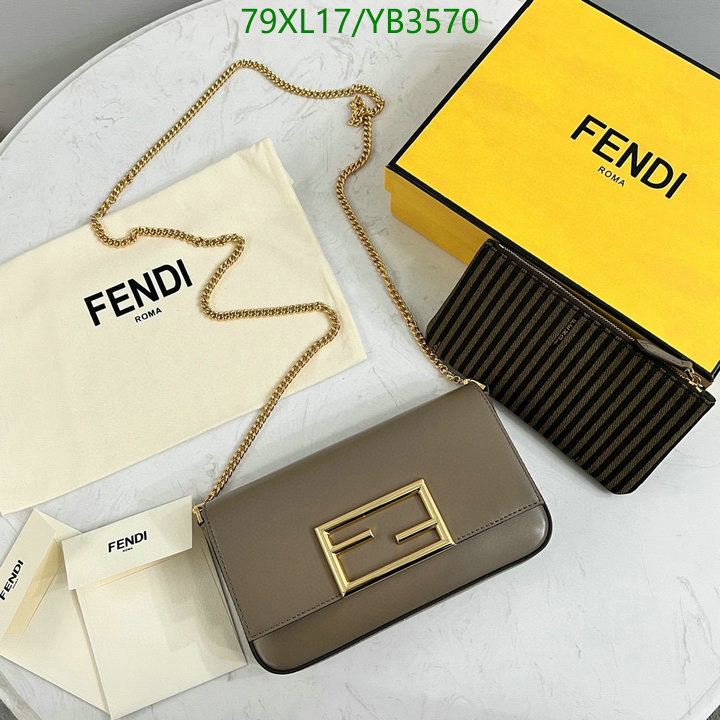 Fendi Bag-(4A)-Baguette-,Code: YB3570,$ 103USD