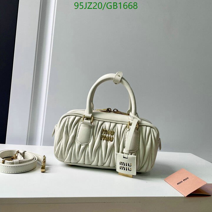 Miu Miu Bag-(4A)-Handbag- Code: GB1668 $ 124USD