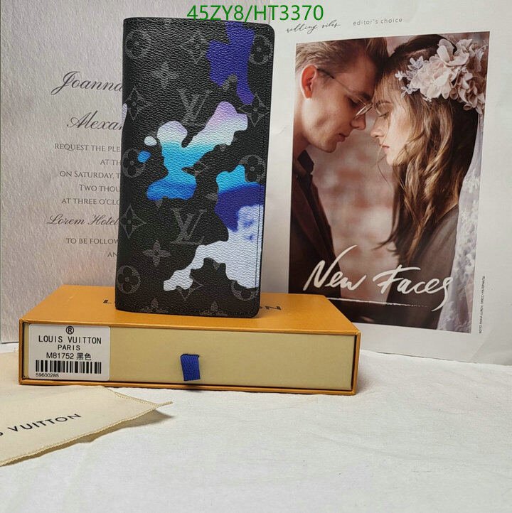 LV Bags-(4A)-Wallet-,Code: HT3370,$ 59USD