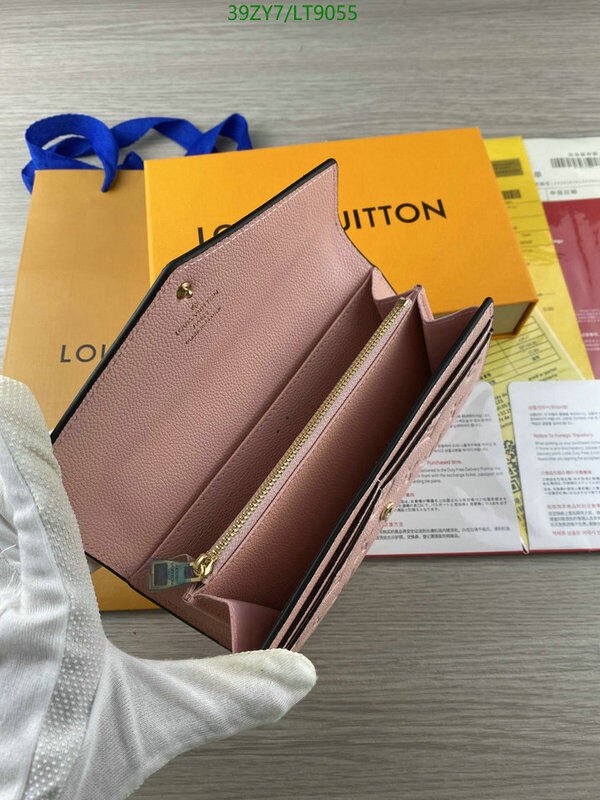 LV Bags-(4A)-Wallet-,Code: LT9055,$ 51USD