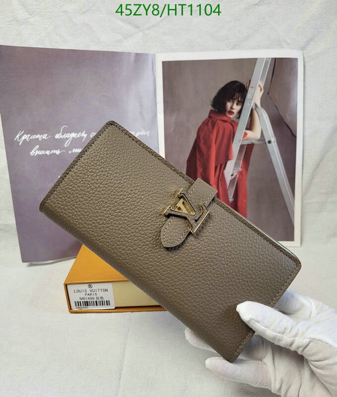 LV Bags-(4A)-Wallet-,Code: HT1104,$ 59USD