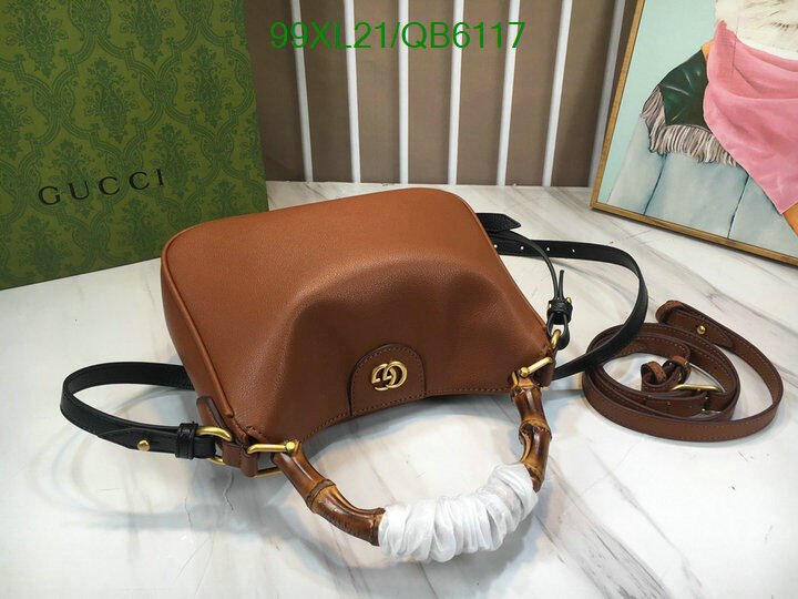 Gucci Bag-(4A)-Diana-Bamboo- Code: QB6117