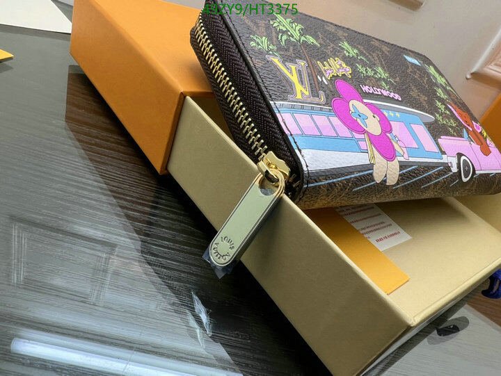 LV Bags-(4A)-Wallet-,Code: HT3375,$ 64USD