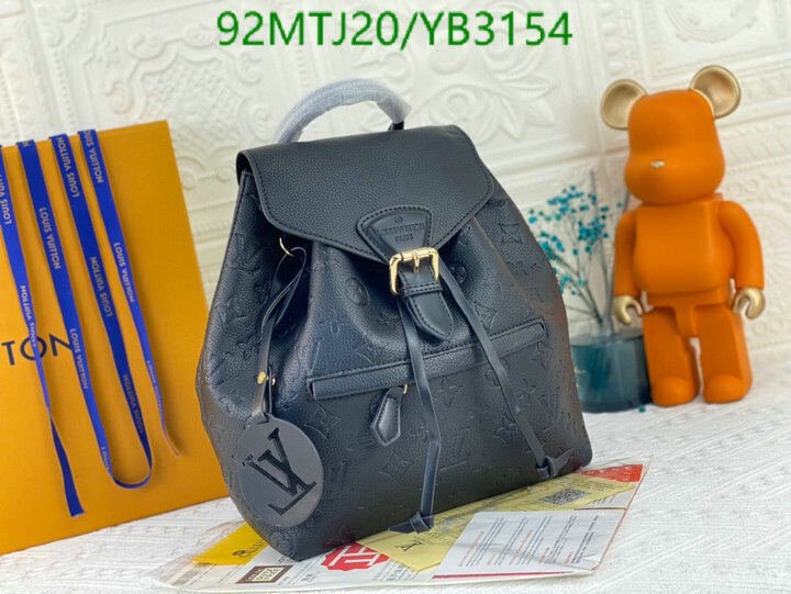 LV Bags-(4A)-Backpack-,Code: YB3154,$ 120USD