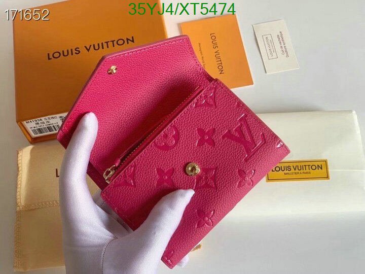 LV Bags-(4A)-Wallet-,Code: XT5474,$ 46USD