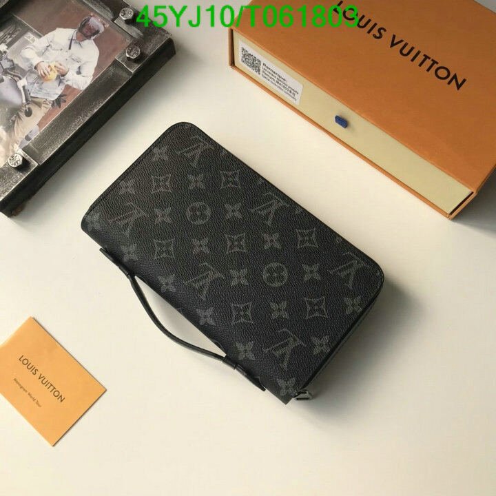 LV Bags-(4A)-Wallet-,Code: T061803,$ 59USD