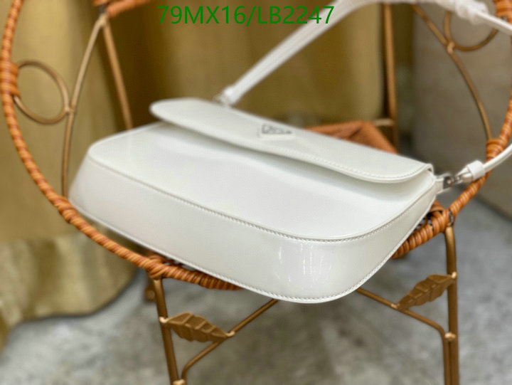 Prada Bag-(4A)-Cleo Code: LB2247 $ 103USD