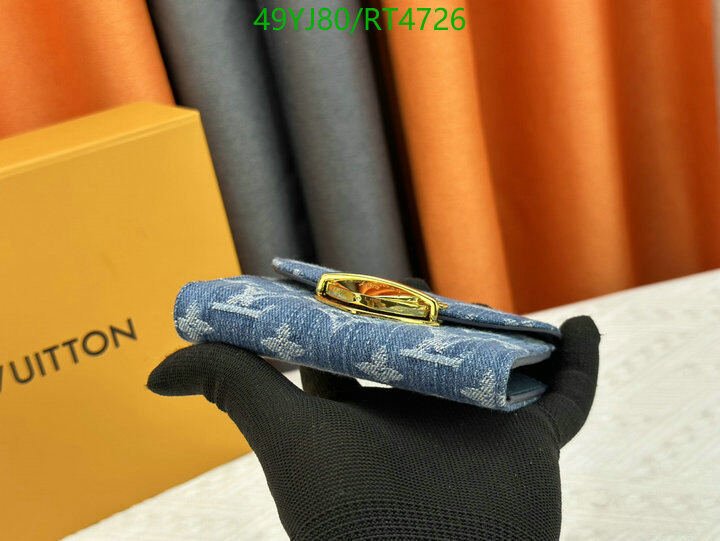 LV Bag-(4A)-Wallet- Code: RT4726 $ 64USD
