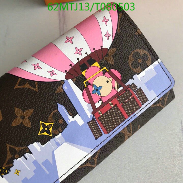 LV Bags-(4A)-Wallet-,Code: T080503,$ 81USD