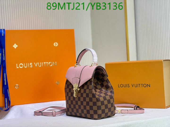 LV Bags-(4A)-Backpack-,Code: YB3136,$ 116USD