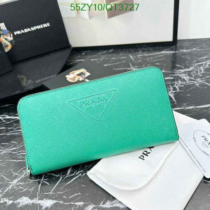 Prada Bag-(4A)-Wallet- Code: QT3727 $ 72USD