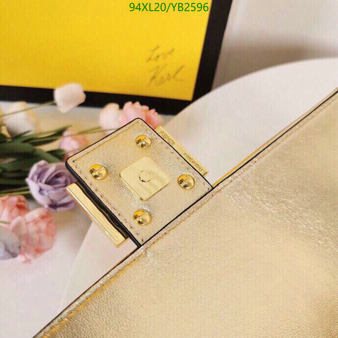 Fendi Bag-(4A)-Baguette- Code: YB2596 $ 123USD