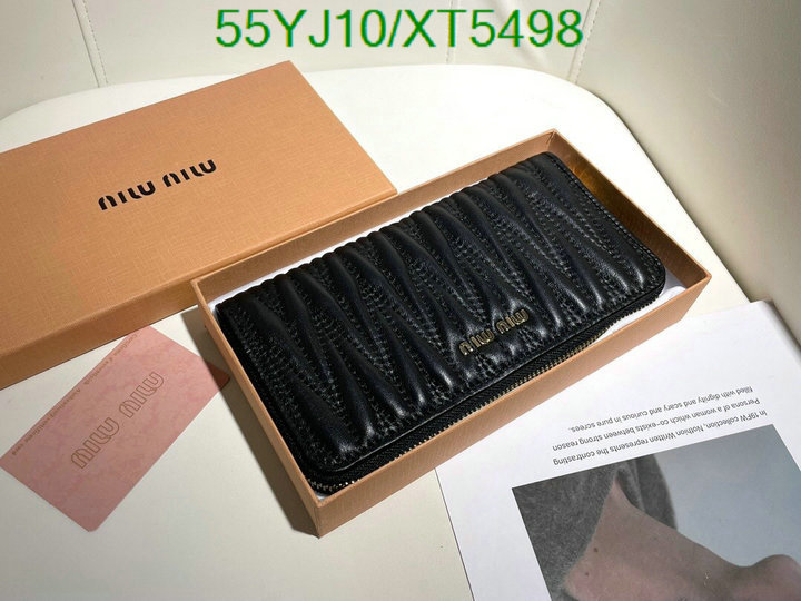 Miu Miu Bag-(4A)-Wallet-,Code: XT5498,$ 72USD