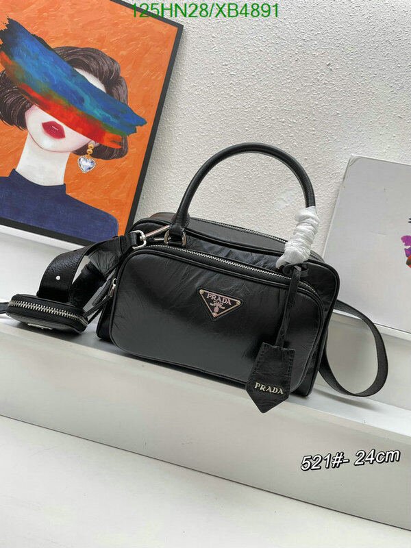 Prada Bag-(4A)-Handbag- Code: XB4891 $ 163USD