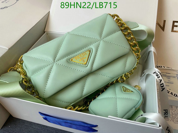Prada Bag-(4A)-Diagonal-,Code: LB715,$ 116USD
