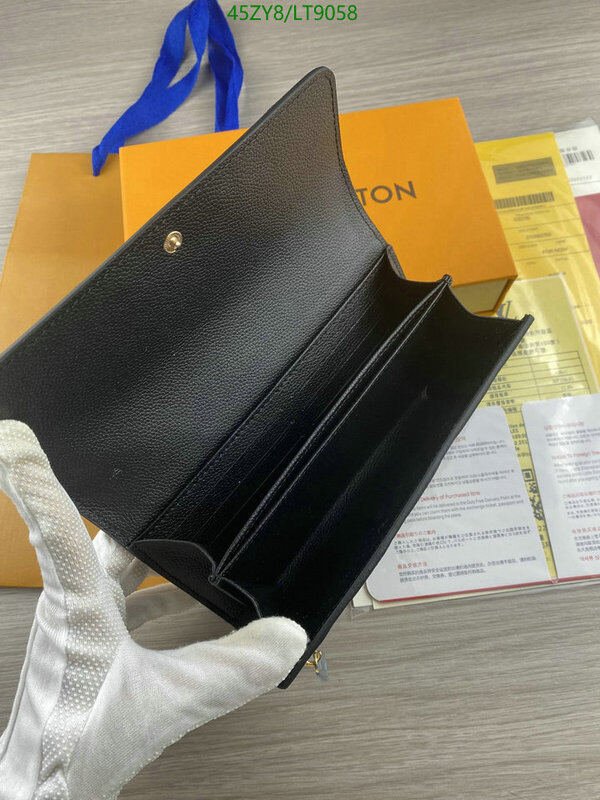 LV Bags-(4A)-Wallet-,Code: LT9058,$ 59USD