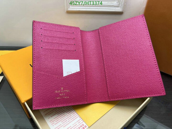LV Bags-(4A)-Wallet-,Code: HT3374,$ 59USD