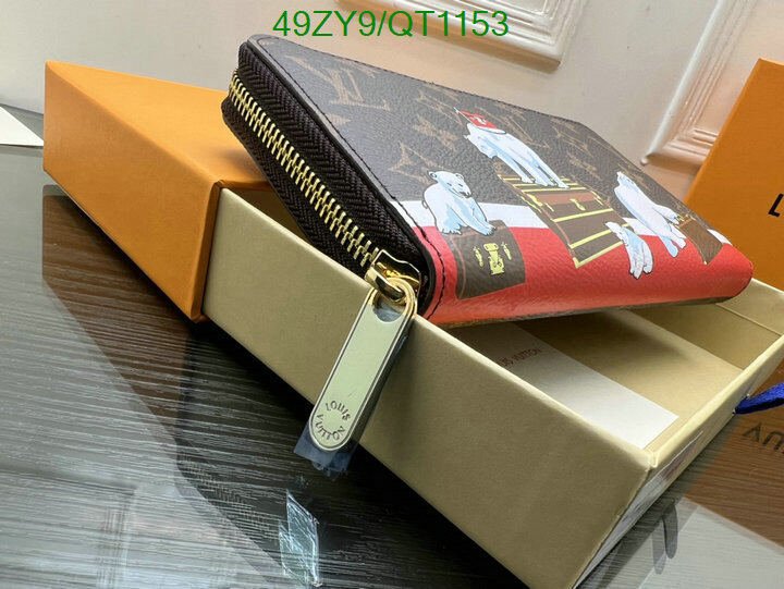 LV Bag-(4A)-Wallet- Code: QT1153 $ 64USD