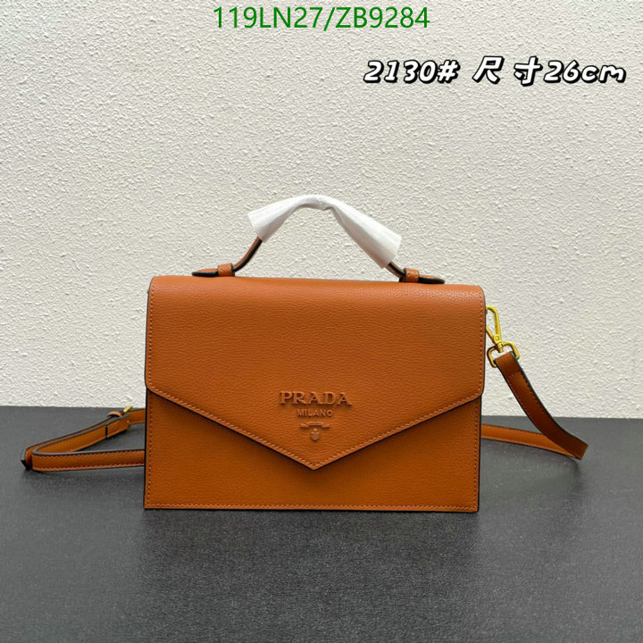 Prada Bag-(4A)-Diagonal- Code: ZB9284 $ 155USD