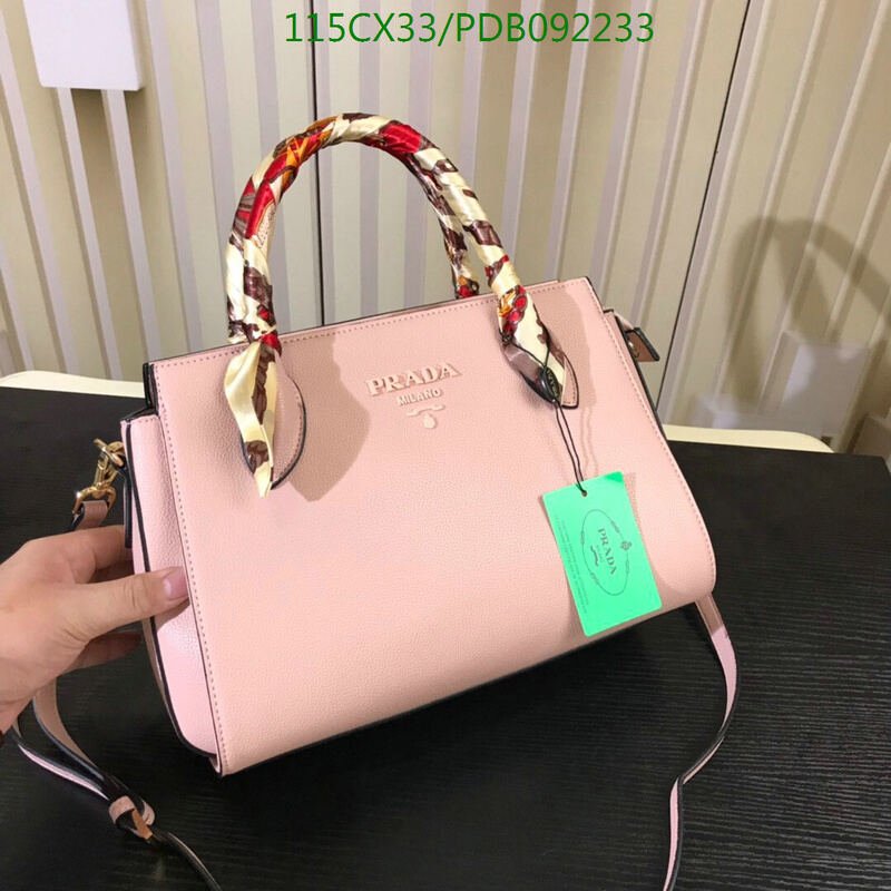 Prada Bag-(4A)-Handbag-,Code: PDB092233,$ 150USD