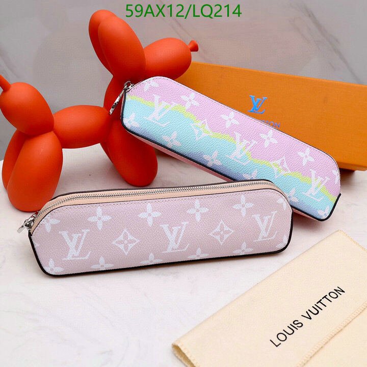 LV Bags-(4A)-Wallet-,Code: LQ214,$ 77USD