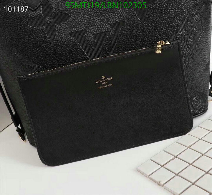 LV Bags-(4A)-Neverfull-,Code: LBN102305,$ 124USD