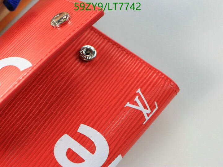 LV Bags-(4A)-Wallet-,Code: LT7742,$ 77USD