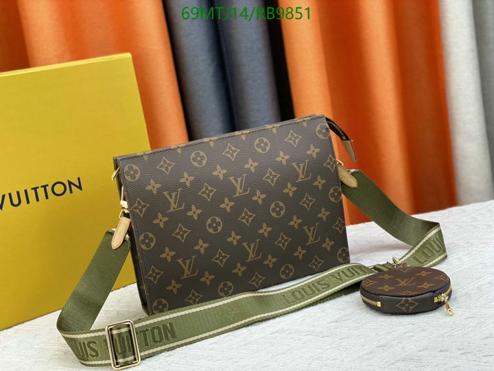 LV Bag-(4A)-Pochette MTis Bag-Twist- Code: RB9851 $ 90USD