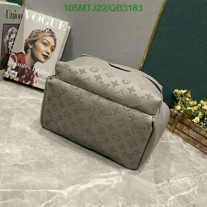 LV Bag-(4A)-Backpack- Code: QB3183 $ 137USD