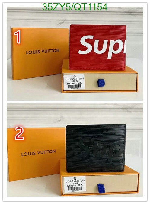 LV Bag-(4A)-Wallet- Code: QT1154 $ 46USD