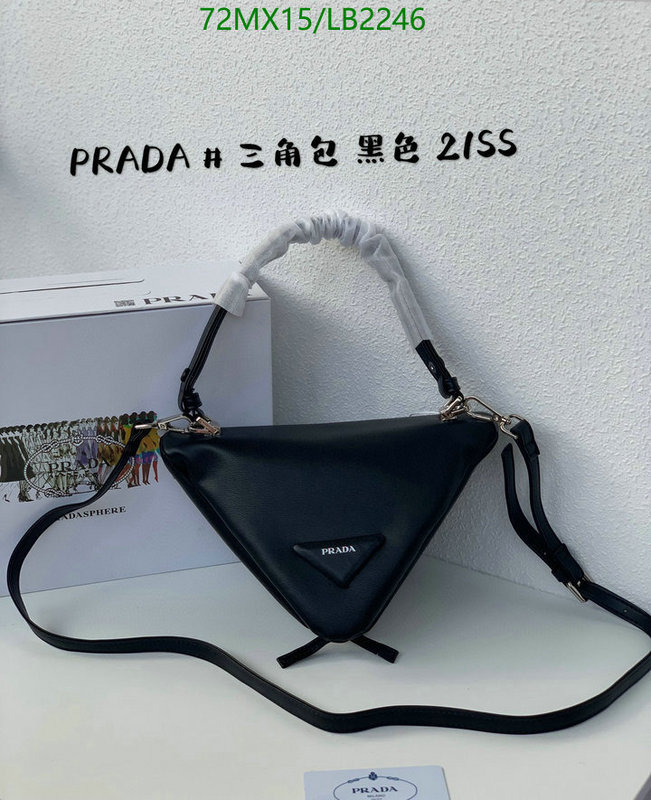 Prada Bag-(4A)-Triangle-,Code: LB2246,$ 94USD