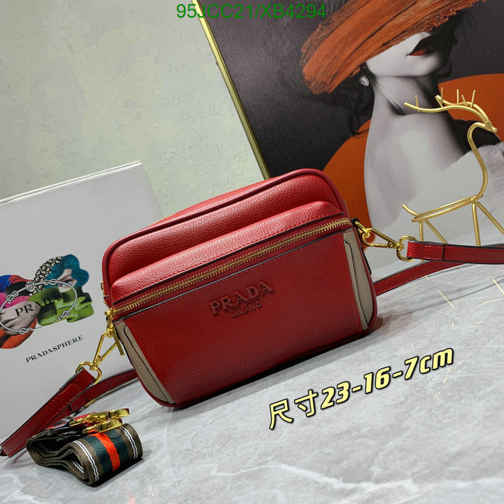 Prada Bag-(4A)-Diagonal- Code: XB4294 $ 124USD