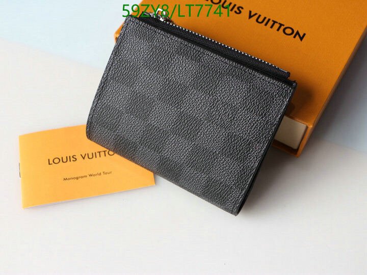 LV Bags-(4A)-Wallet-,Code: LT7741,$ 77USD