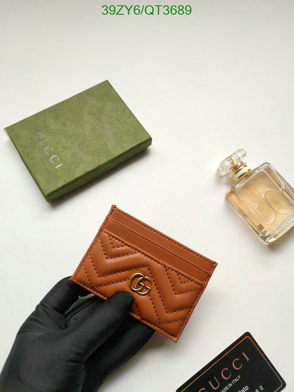 Gucci Bag-(4A)-Wallet- Code: QT3689 $ 51USD