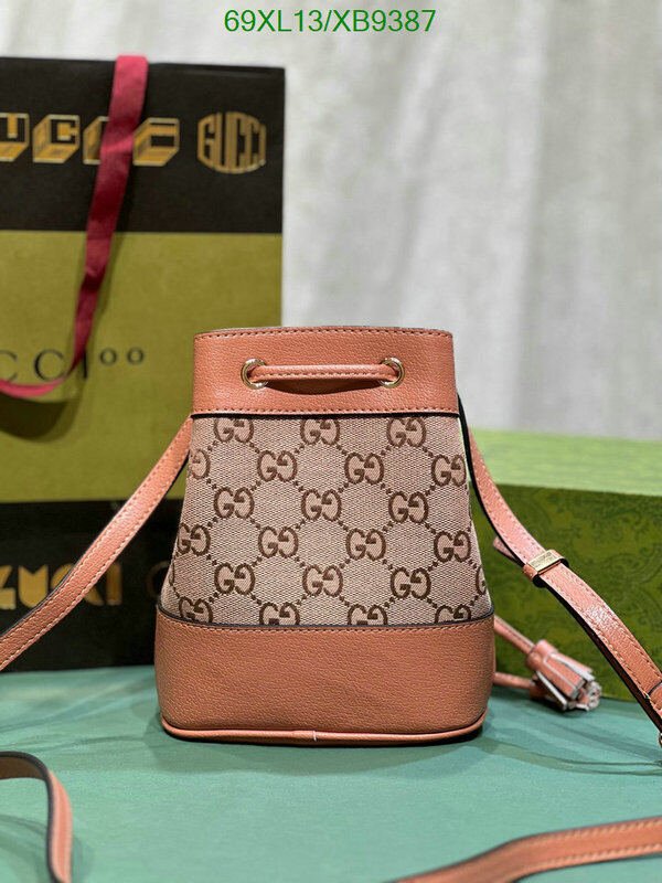 Gucci Bag-(4A)-Diagonal- Code: XB9387 $ 90USD