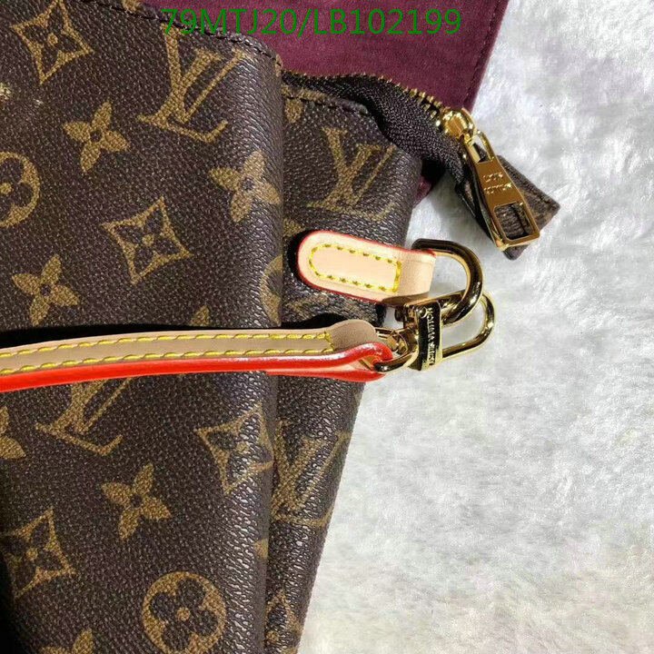 LV Bags-(4A)-Pochette MTis Bag-Twist-,Code: LB102199,$ 103USD