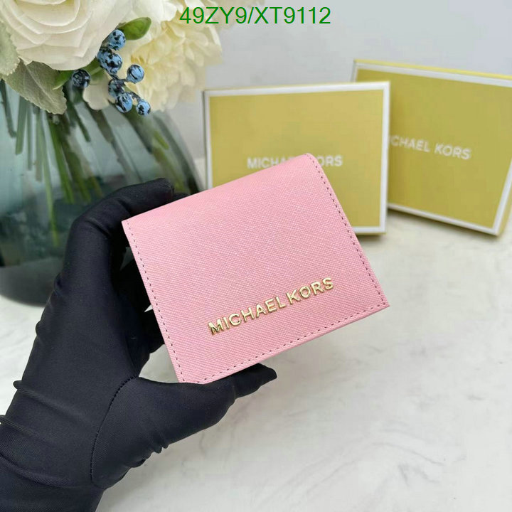 Michael Kors Bag-(4A)-Wallet- Code: XT9112 $ 64USD