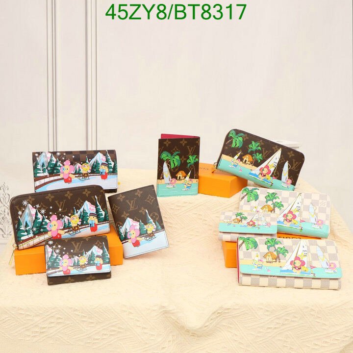 LV Bag-(4A)-Wallet- Code: BT8317 $ 59USD