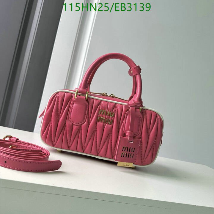 Miu Miu Bag-(4A)-Crossbody- Code: EB3139 $ 150USD